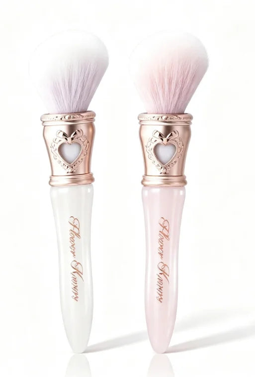 Luxury Crystal Flower Knows Blush Brush Ultra Soft