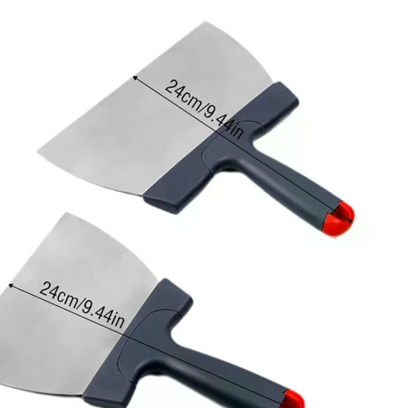 Coating Spatula Chocolate Scraper Stainless Steel Dough Scraper