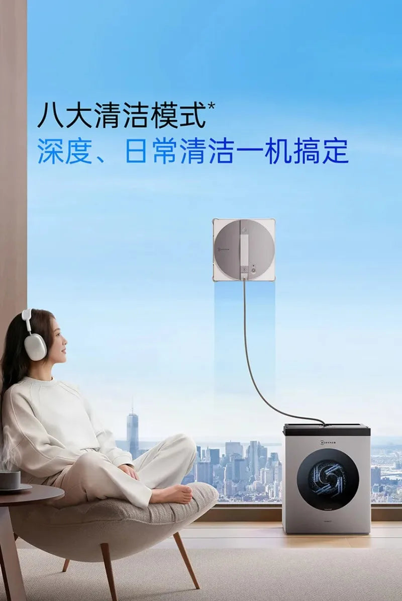 Ecovacs Water Jet Window Cleaning Robot W3 Automatic