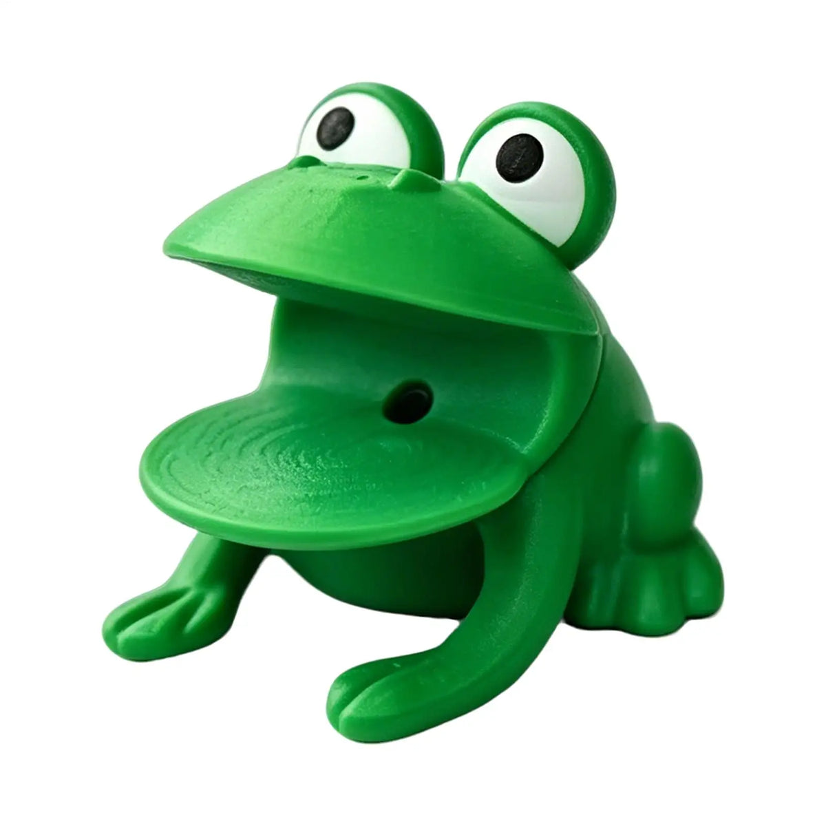 Frog-Shaped Sponge Dishwashing Brush Holder Drainage Holes