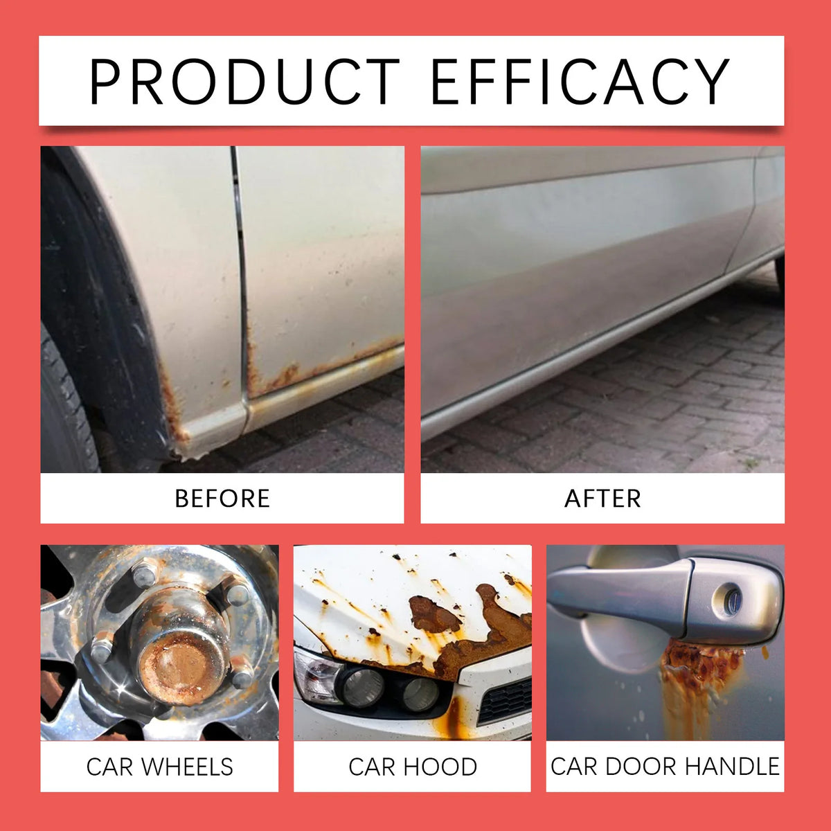 Car Rust Remover Quickly Auto Exhaust Pipe Rust