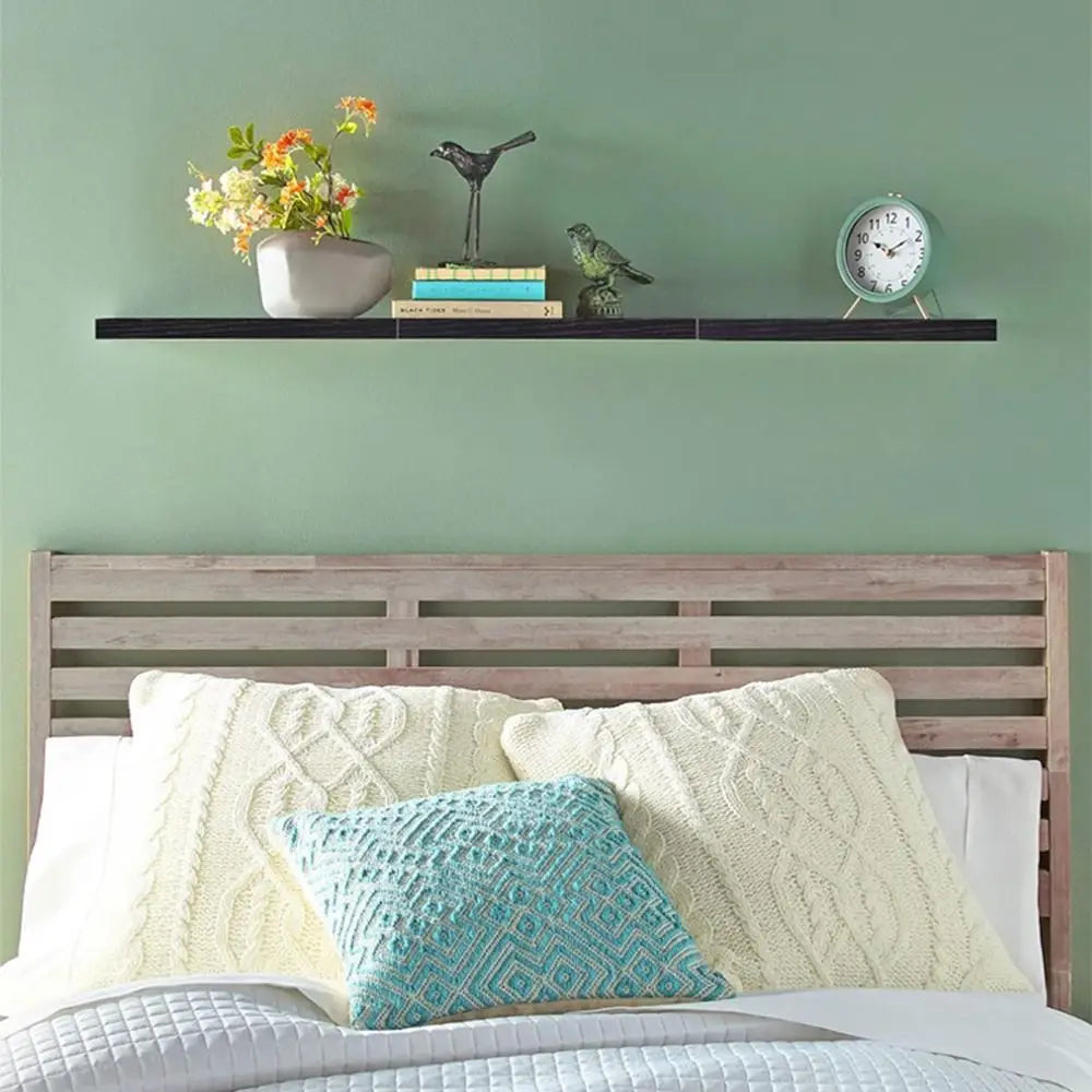 Wooden Hanging Storage Rack Durable Wall Mounted Hanging