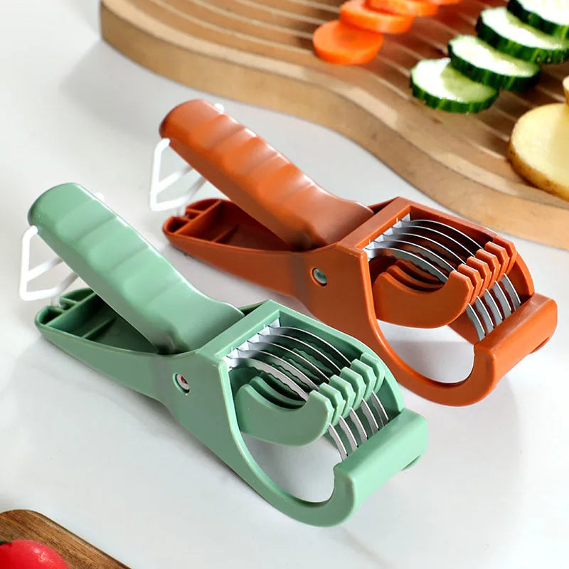Stainless Steel Vegetable Fruit Slicer Multi Functional Salad