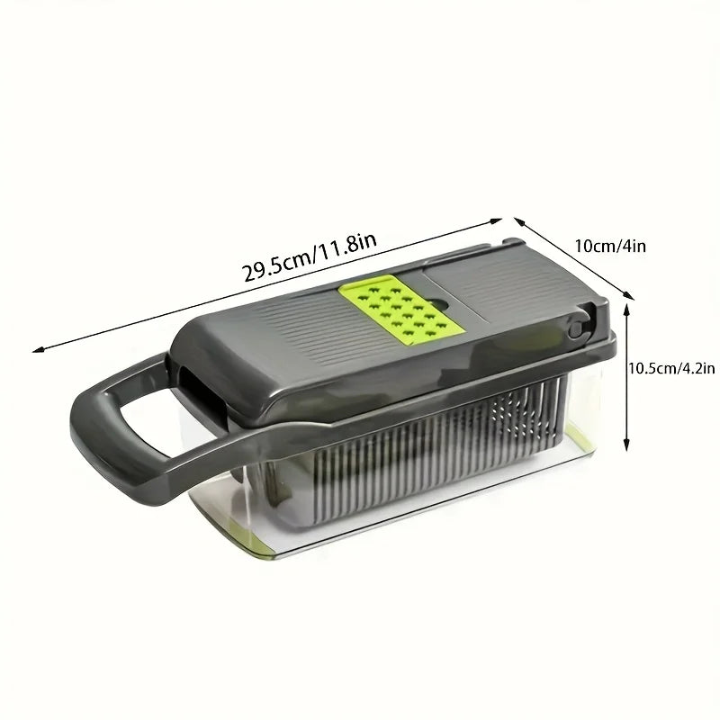 14/16 Pcs/Set Slicer Vegetable Cutter Dicer Shredder Variety