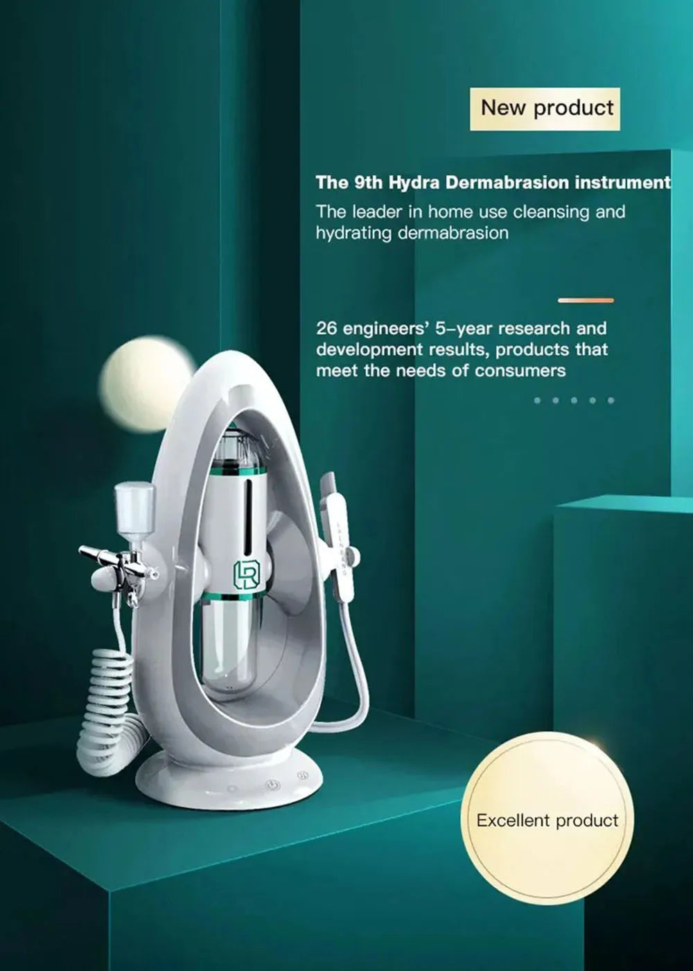 Newest Peeling Beauty Device Hydra Dermabrasion Aqua Facial