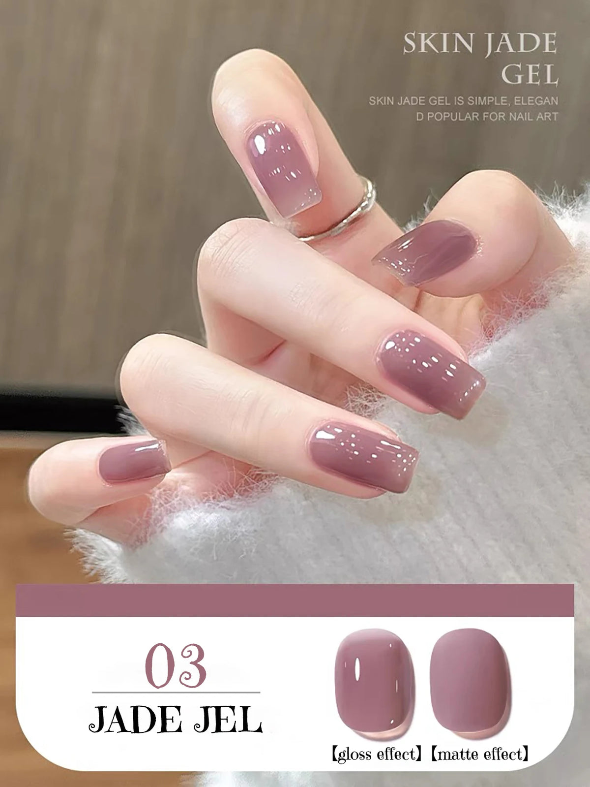 1-30pcs Zh Ice Transparent Nude Gel Nail Polish