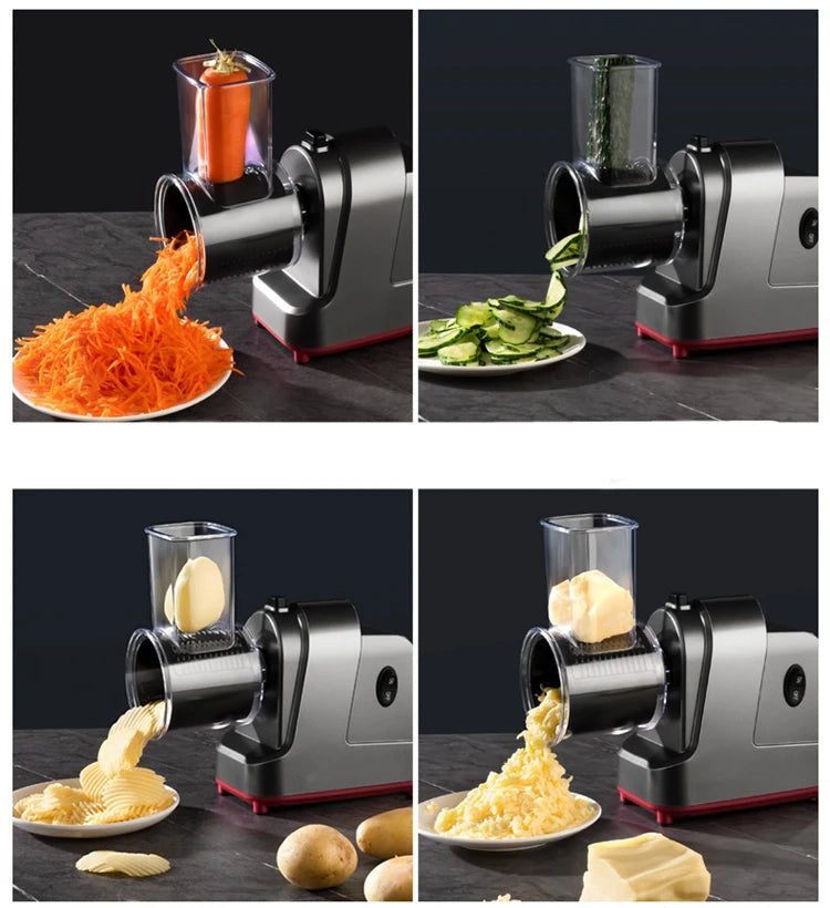 Lmetjma 250w In Electric Vegetable Slicer Shredder Automatic