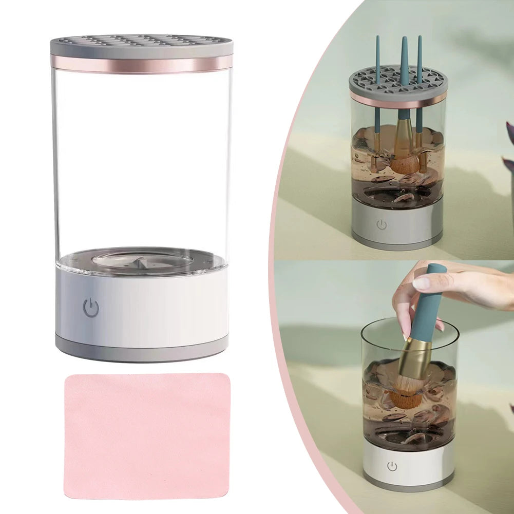 Makeup Brush Cleaner Machine Usb Powered Electric Make-Up