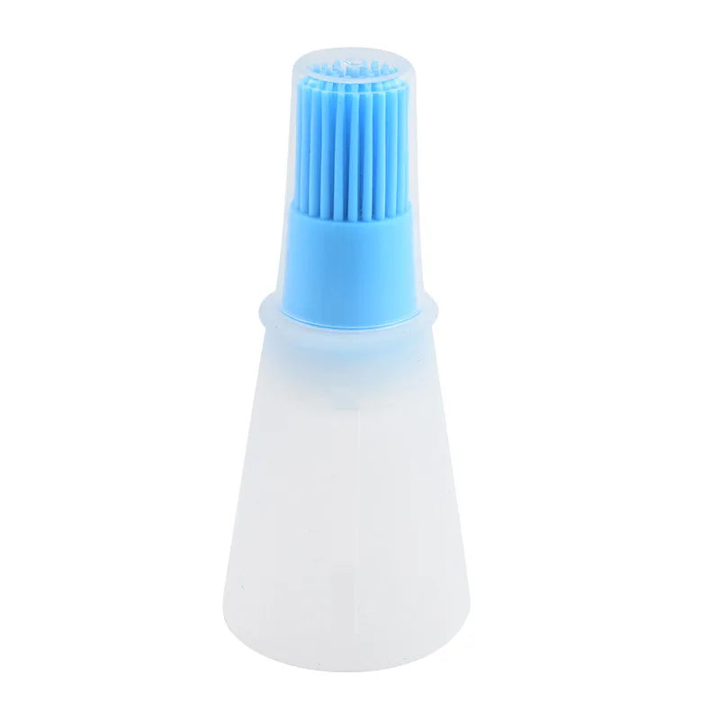 Barbecue Oil Brush Silicone Bbq Honey Oil Bottle