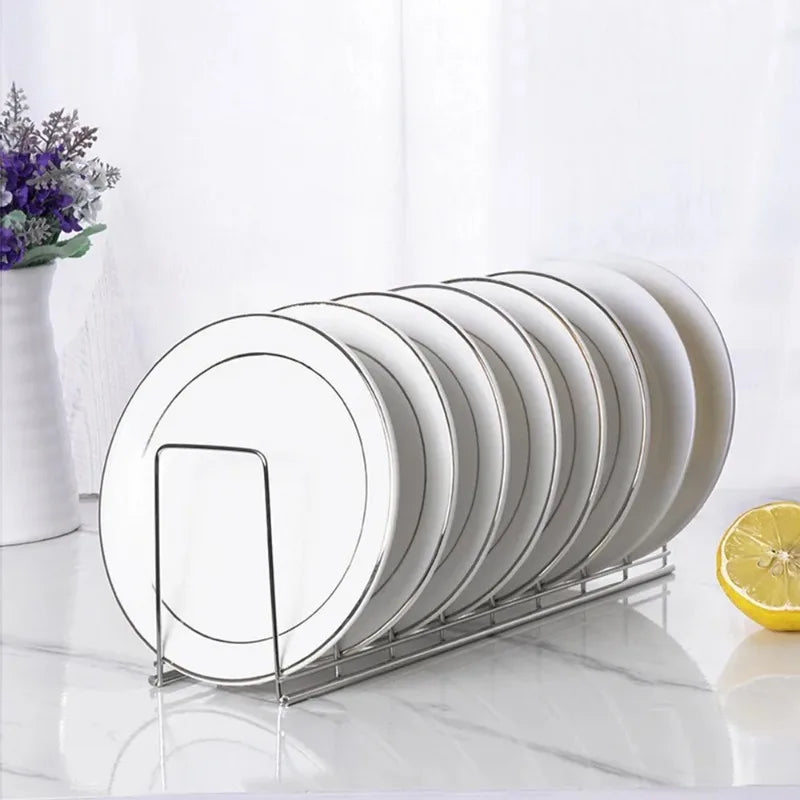 Stainless Steel Dish Storage Rack Desktop Drain Rack