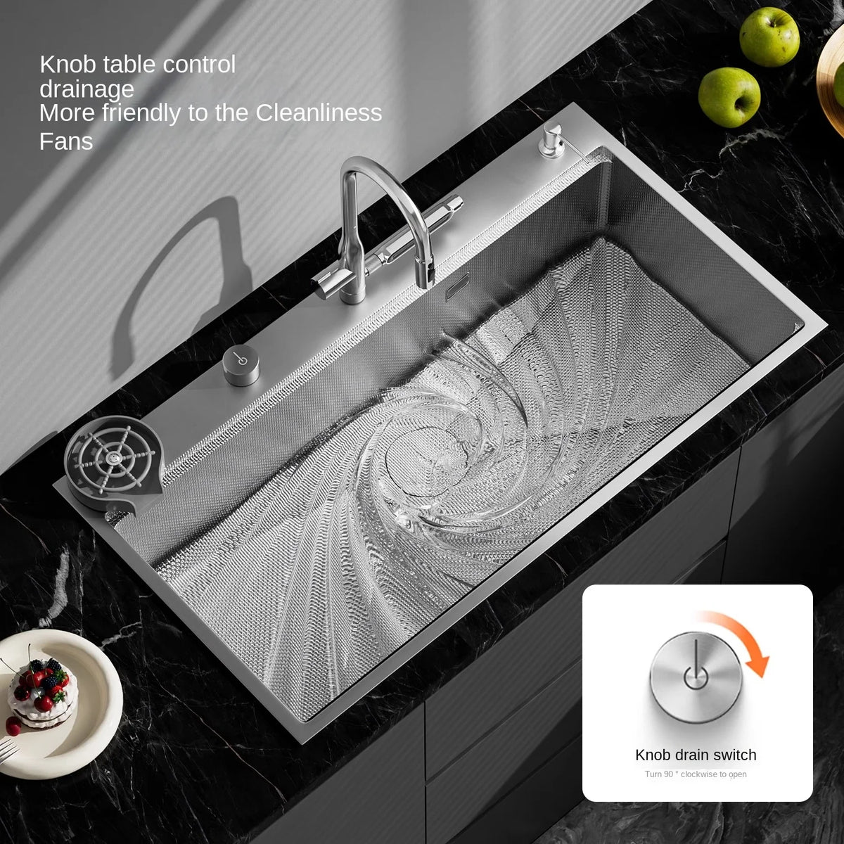 Original Finish Dishwasher-Compatible Sus304 Stainless Steel