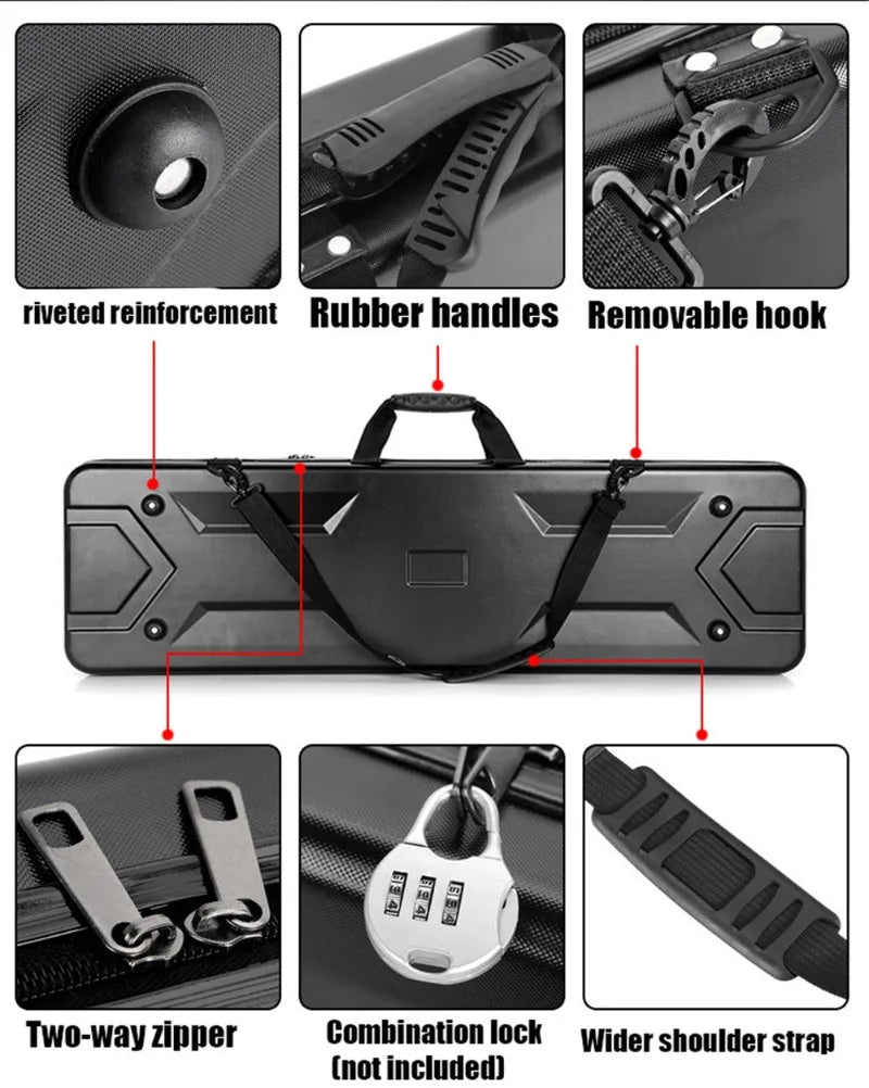 Widened Hand Torn Cotton Suitcase Fishing Gear Bow