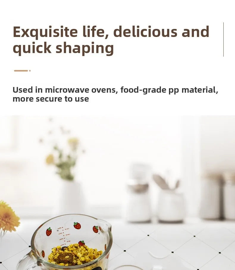 Food Grades Plastic Microwave Cooking Eggs Steamer Convenient