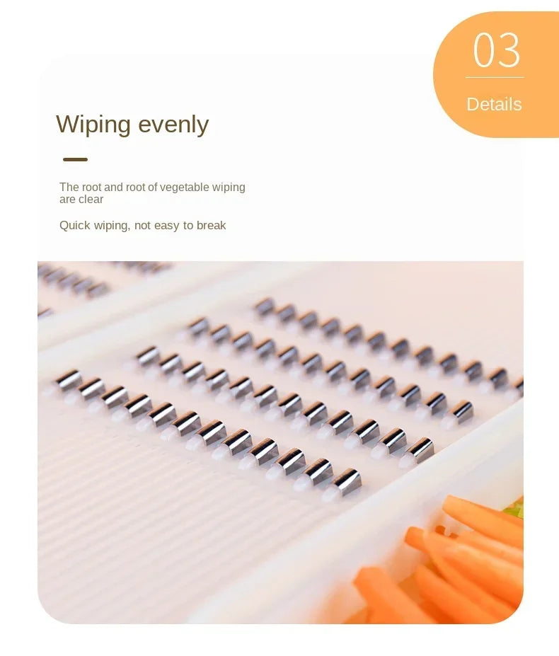 Potatoes Carrots Cucumbers Slicer Stainless Steel Shredder