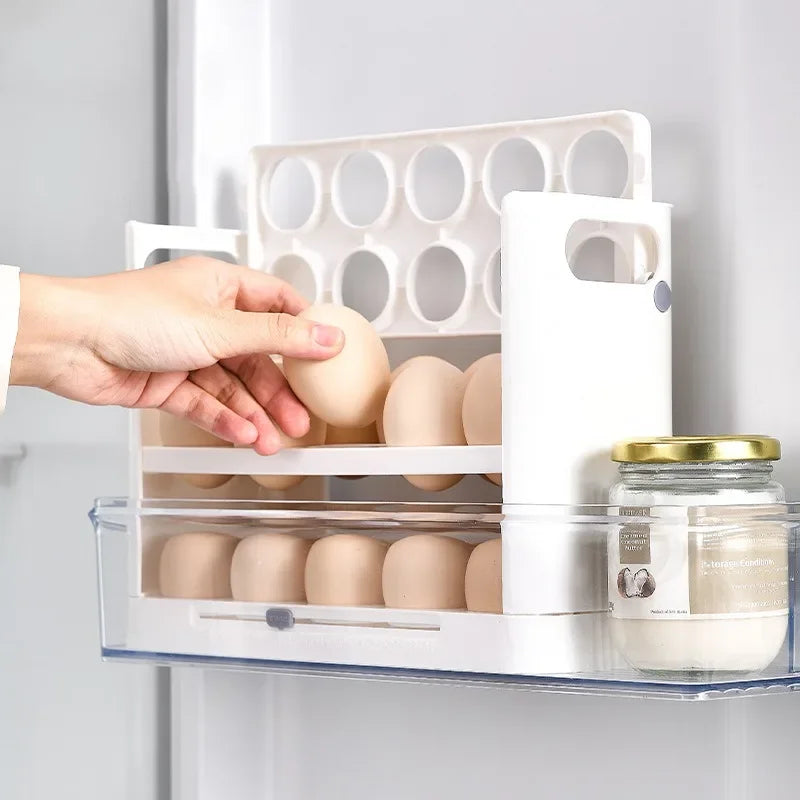 Egg Holder Refrigerator Detachable Egg Storage Organizer