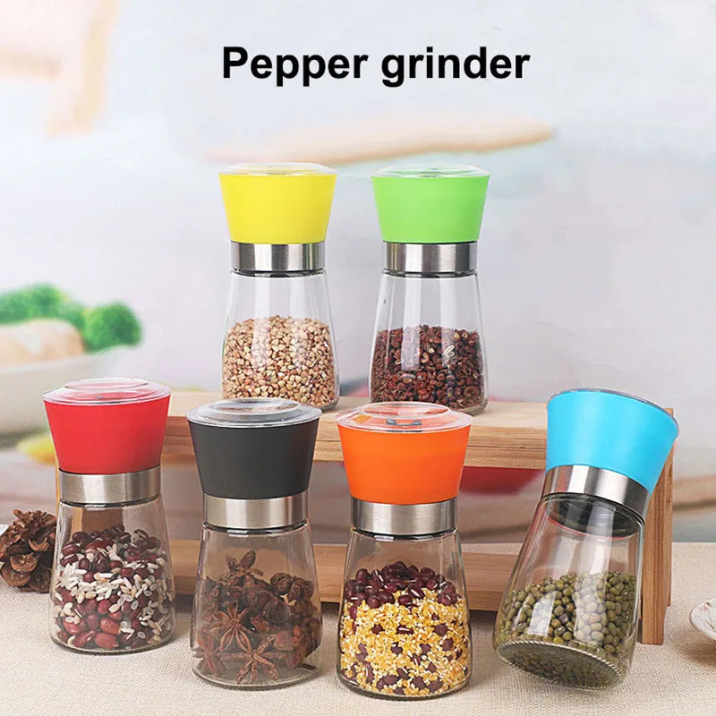 Salt Pepper Mill Grinder Seasoning Bottle Spice Grinding