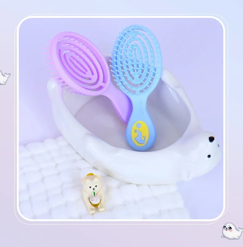 Bath Hollow Massage Anti-Screw Hair Brush Health Care