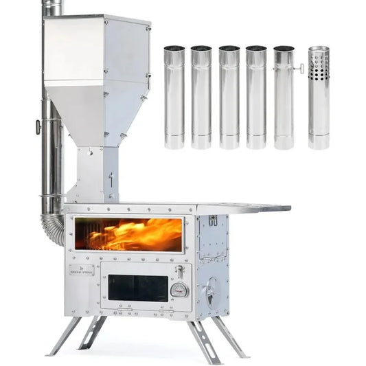 Pellet Stove Oven Wood Burning Stove Outdoor Cooking