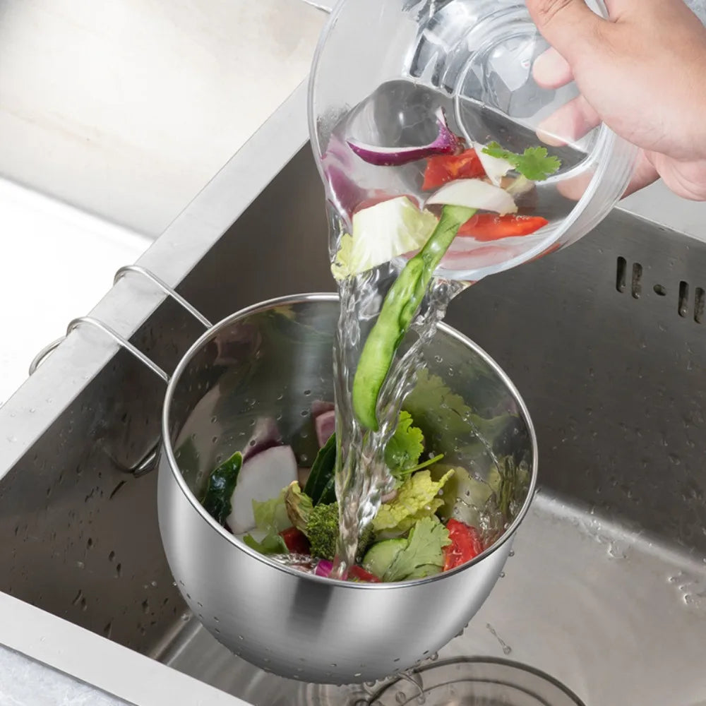 Helper Sink Drain Basket Hanging Type Storage Drying