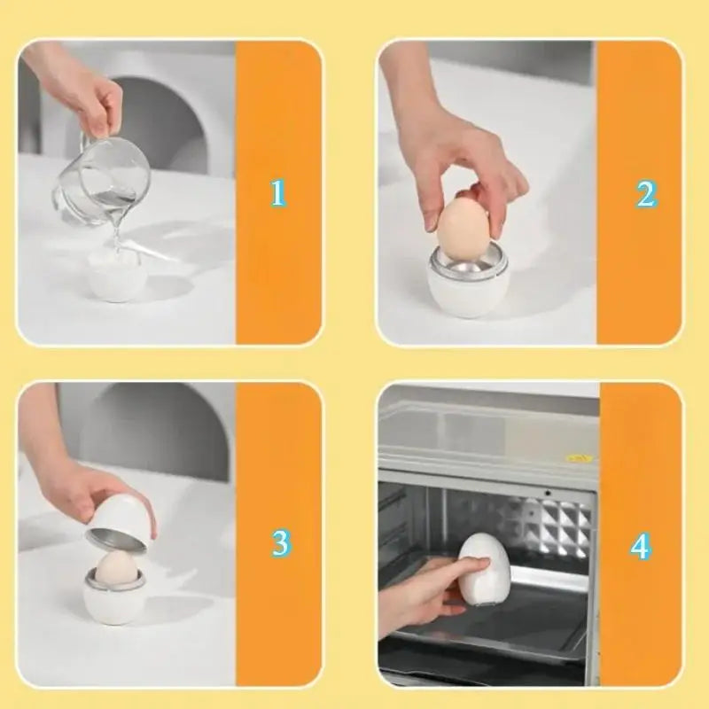 Microwave Eggs Steamer Boiler Cooker 1/4 Eggs Capacity