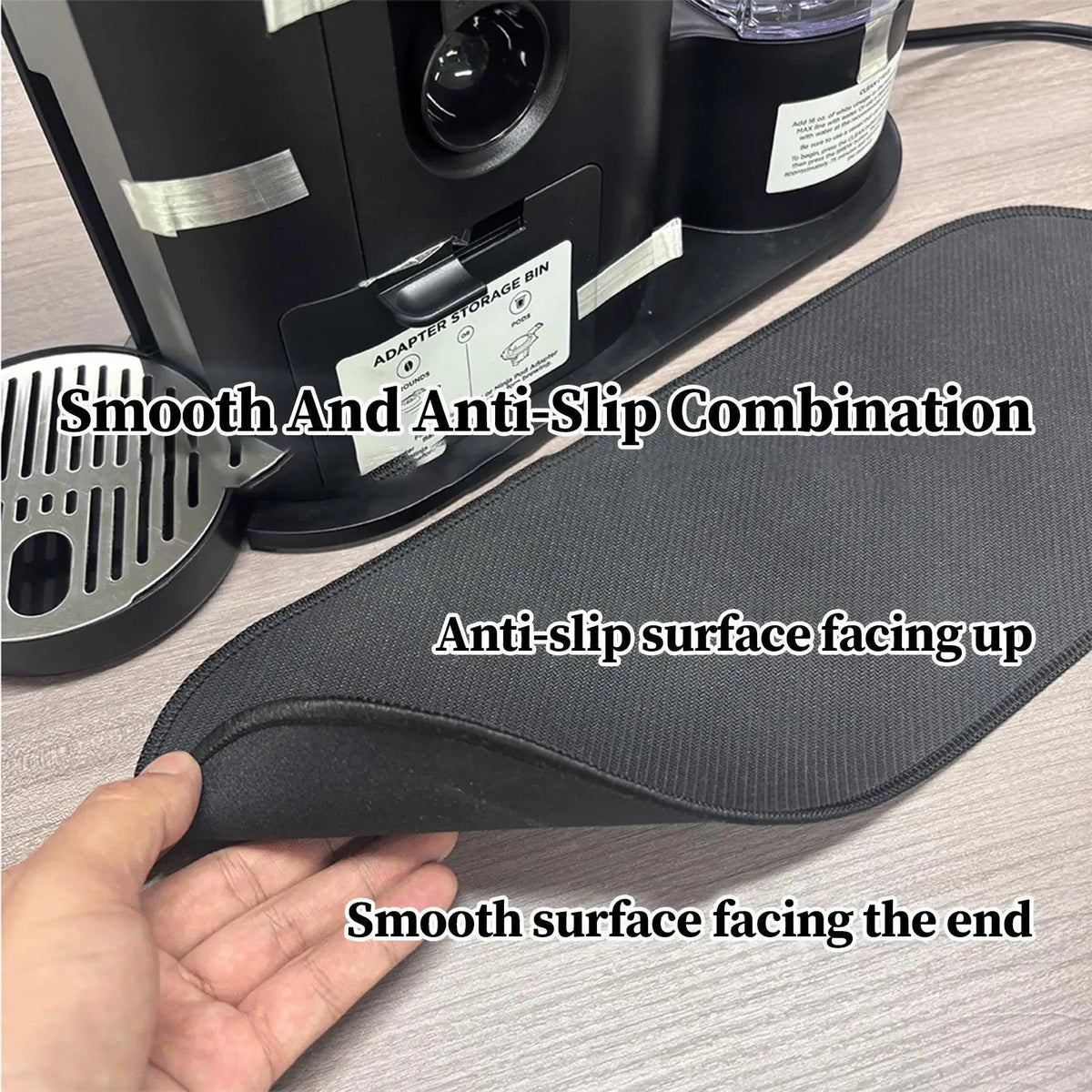 Anti-Slip Coffee Maker Mat Counter 16 5x5 Inch