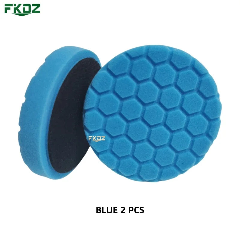 6/7 Inch Sponge Car Polisher Waxing Pads Buffing