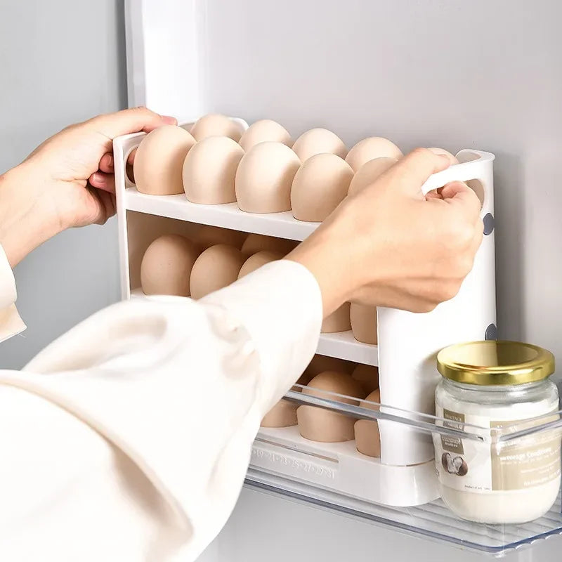 Egg Holder Refrigerator Detachable Egg Storage Organizer