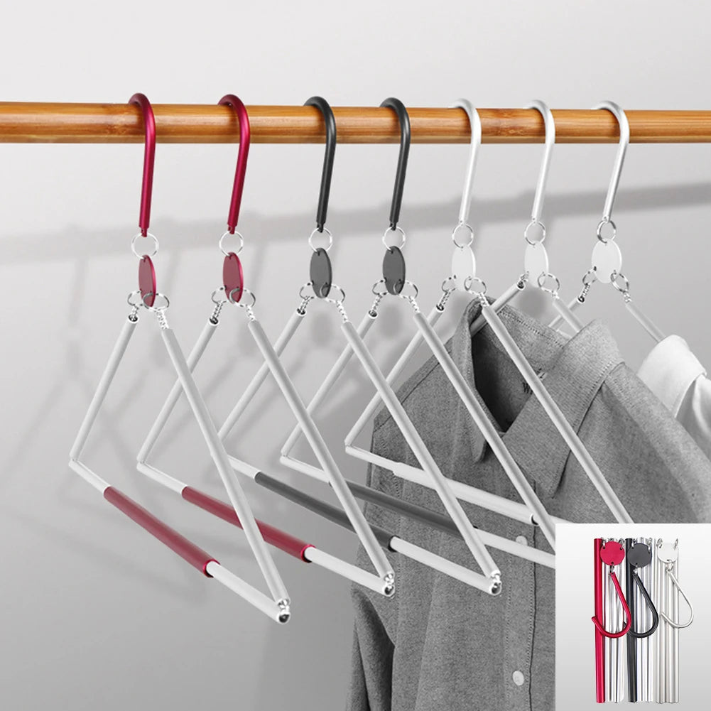 Outdoor Foldable Non-Slip Coat Drying Rack Aluminum Closet