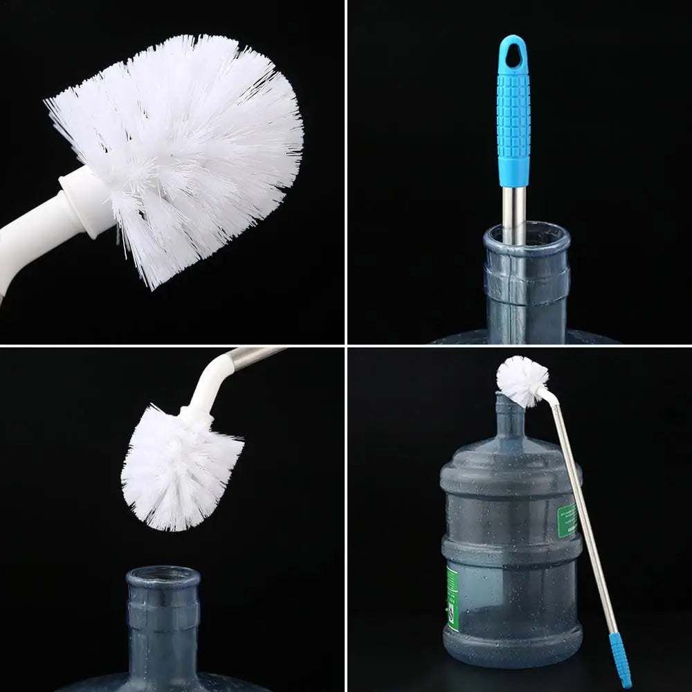 24in Long Bottle Brush Long Handled Bucket Brush 3 and 5 Gallon Bottle Brush with Non-slip Handle Bottle Cleaning Brushes