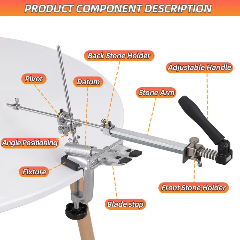 Ruixin Pro Rx 009 Fixed Angle Knife Sharpener