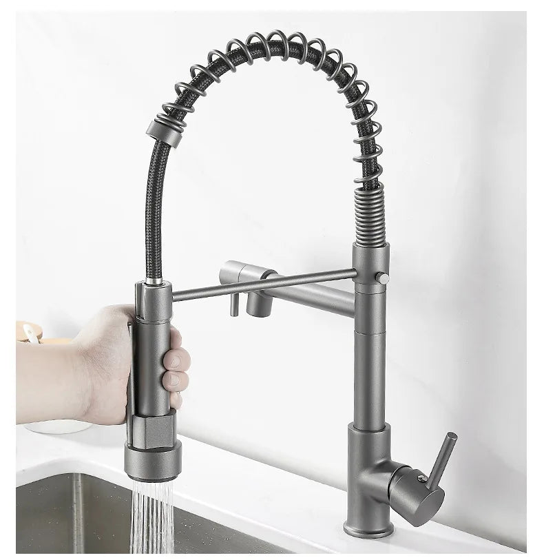 Gegve Faucets Removable Taps Brush Brass Faucet Water