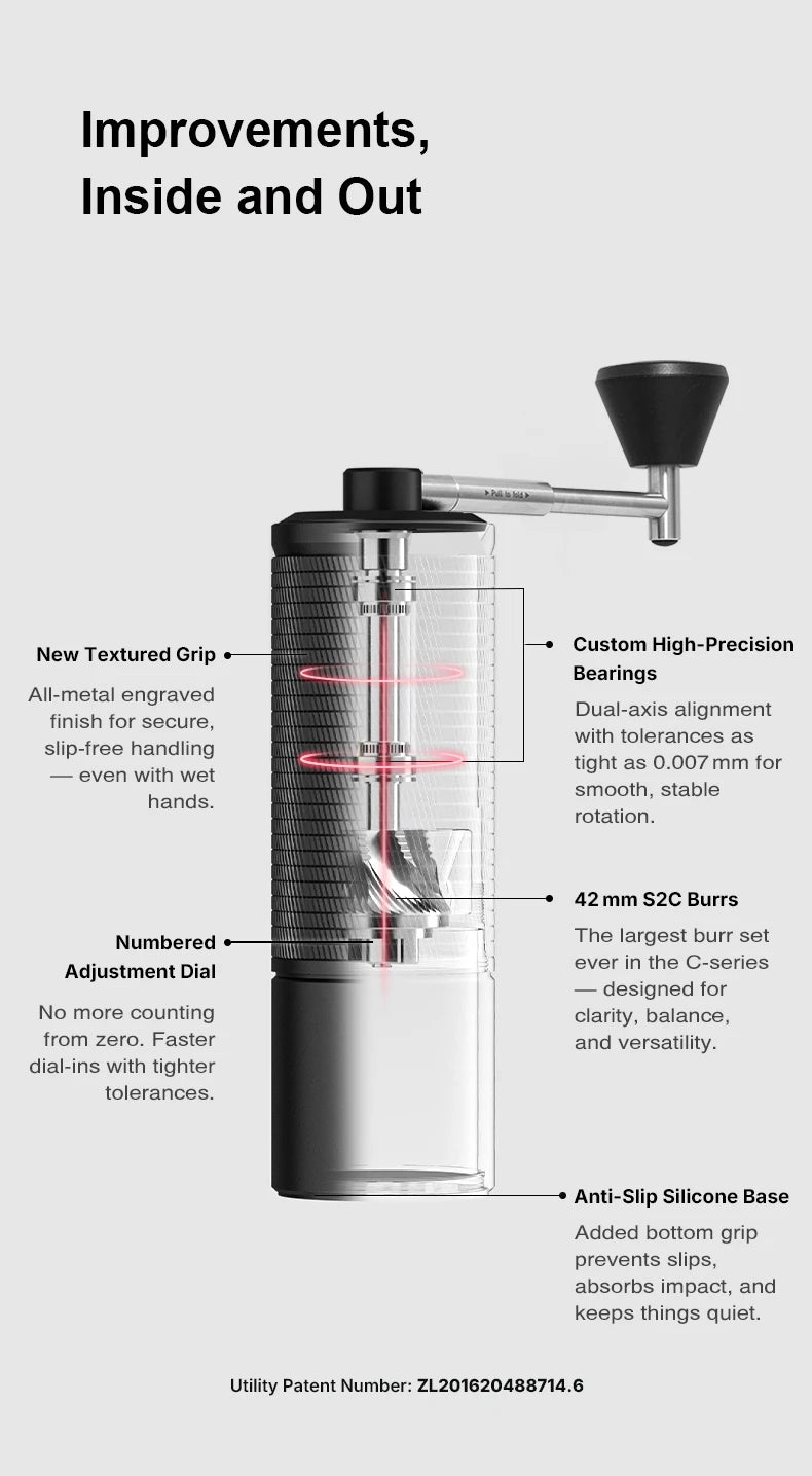 Timemore C5 Pro/C5 Esp Pro Hand Grinder Cnc