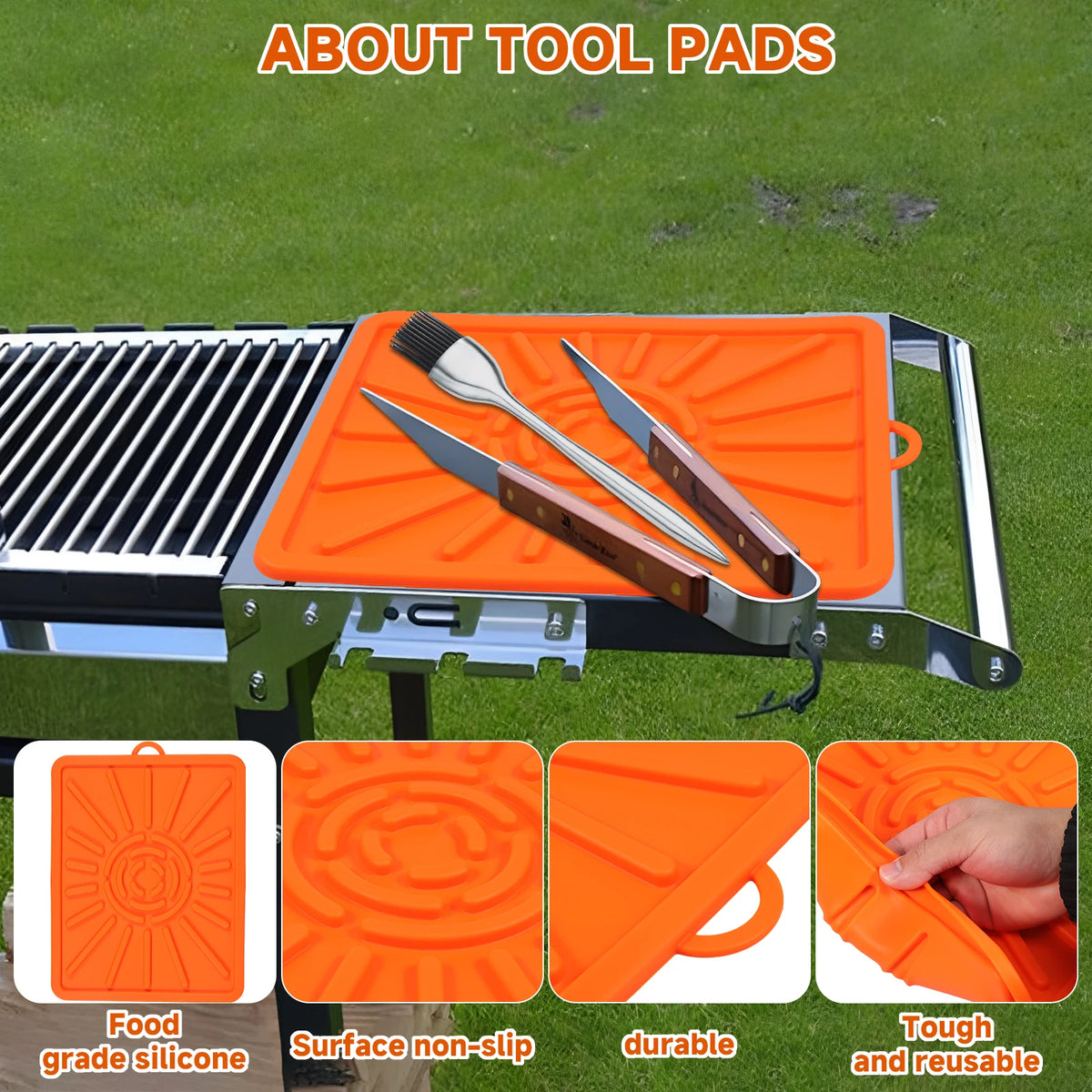Stainless Steel Baking Tray Wire Rack Non-Stick Grill