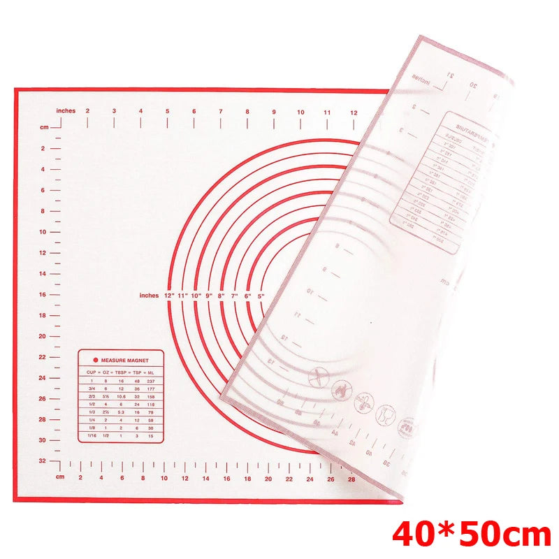 Lmetjma Silicone Pastry Mat Extra Thick Non Stick