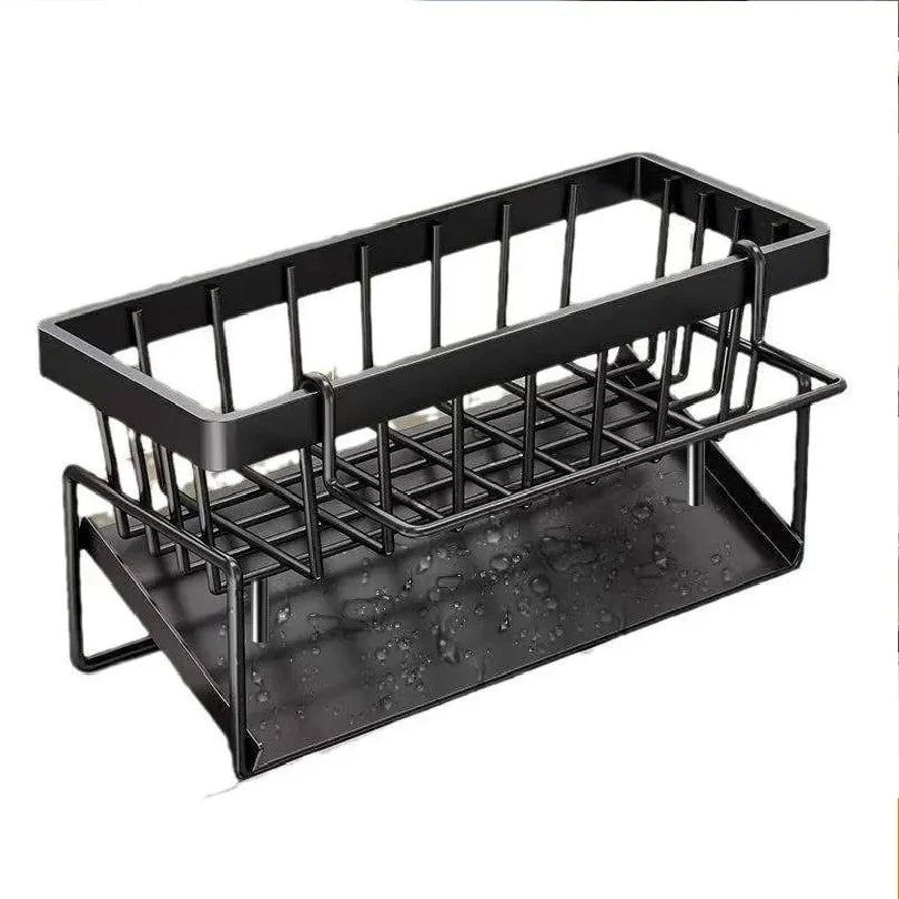 Sponge Holder Drain Rack Sink Organizer Dish Cloth