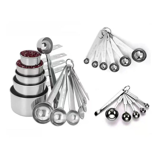 Stainless Steel Measuring Spoon 4/6/7/8 Scale Measuring Ruler