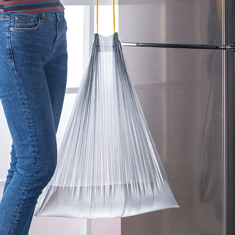 5/10/15/20 Rolls Drawstring Trash Bags Trash Can Thicken