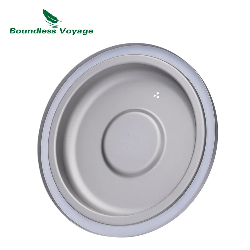 Boundless Voyage Titanium Camping Pot 2l Cooker Ultralight