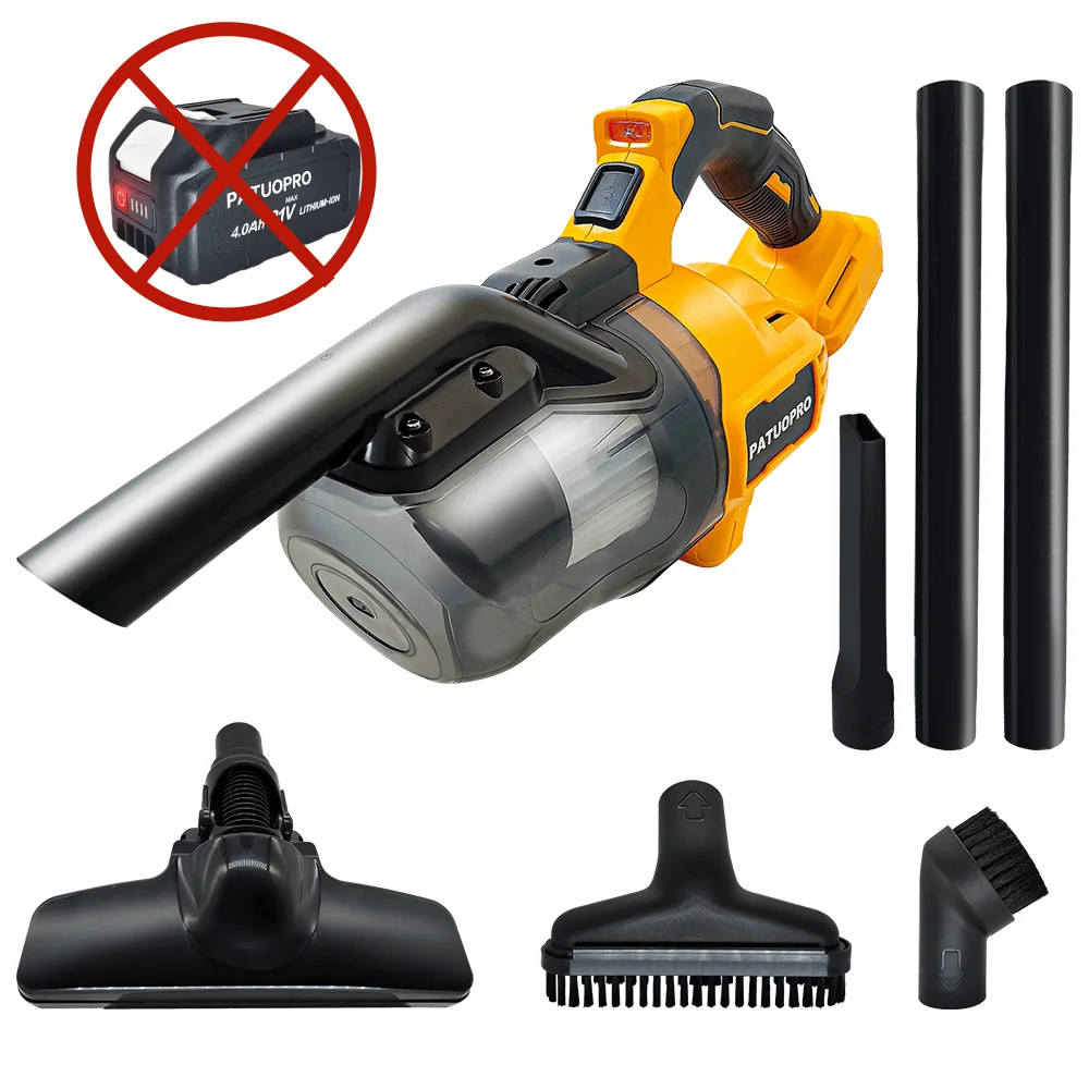 Cordless Electric Brushless Vacuum Cleaner Dust Collector Floor