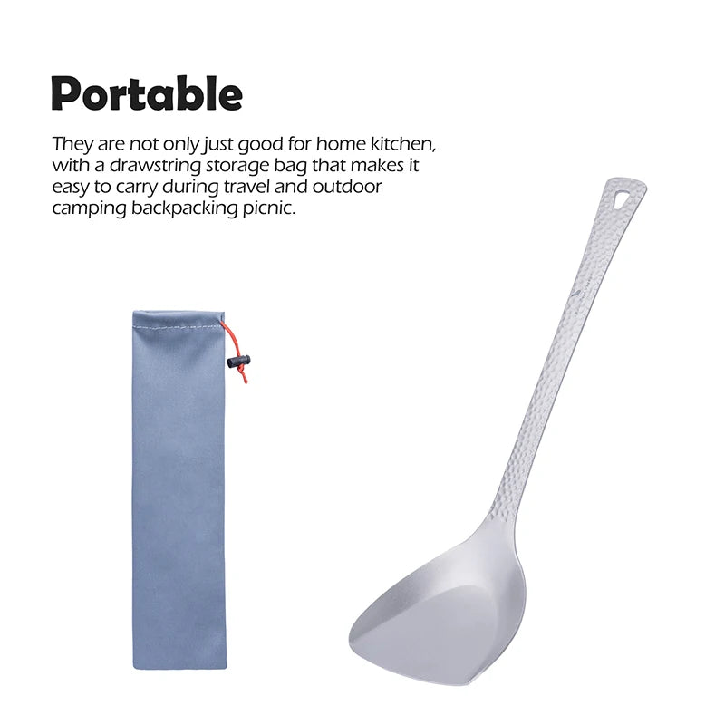 Boundless Voyage Titanium Spatula Ultralight Food Turner