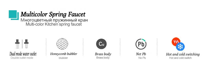 Gegve Faucets Removable Taps Brush Brass Faucet Water