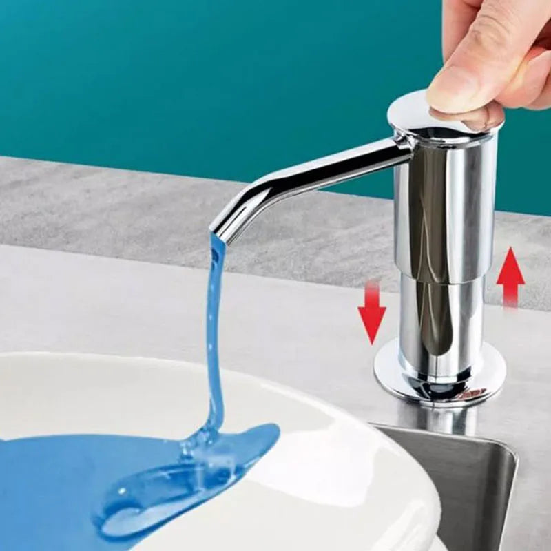 Counrtertop Dishes Soap Dispenser Extention Tube Sets Hand