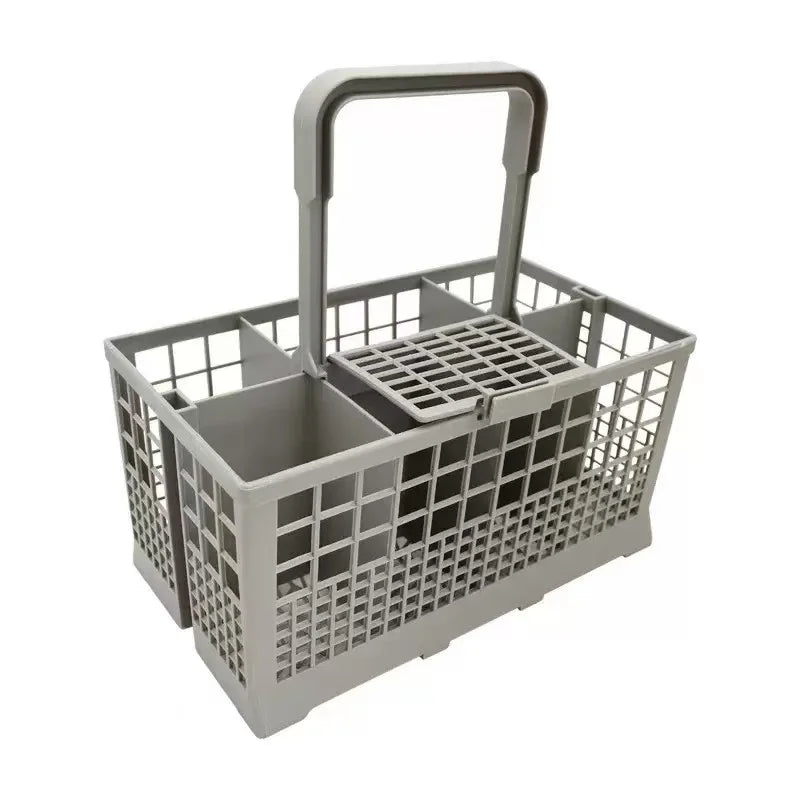Dishwasher Cutlery Basket Handle Utensil Storage Organizer