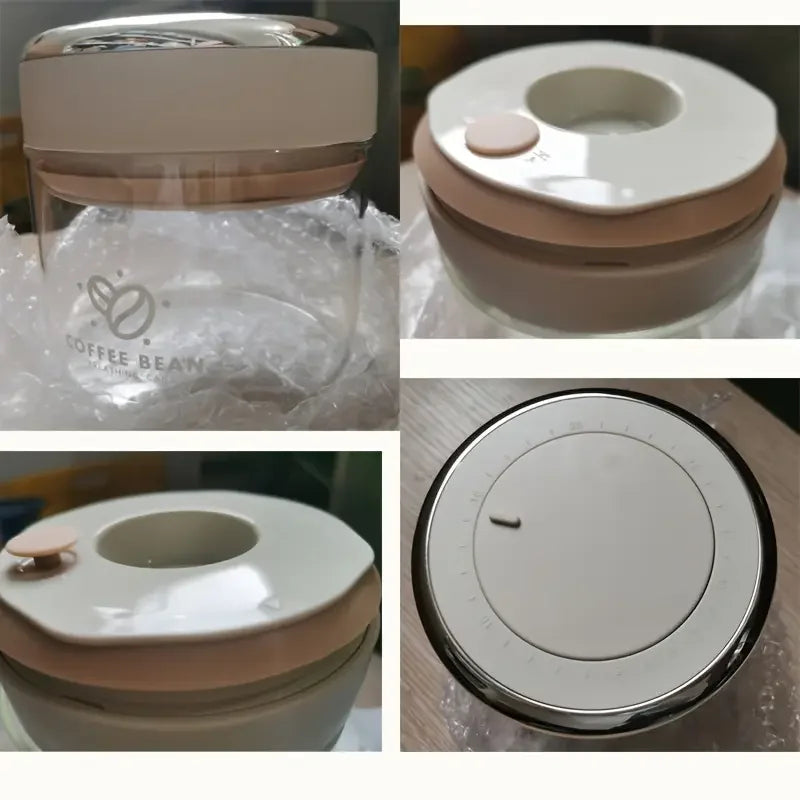 500/1100/1700 Coffee Beans Vacuum Sealed Tank Glass Food