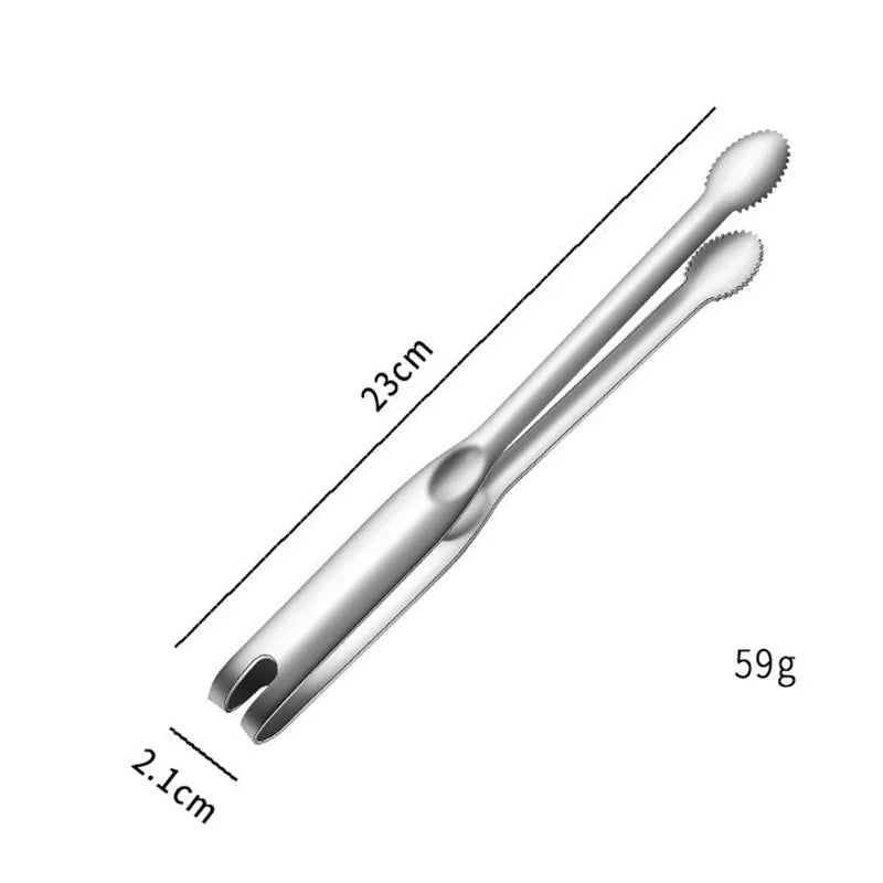 Grill Tongs Stainless Steel Food Clip Bbq Steak
