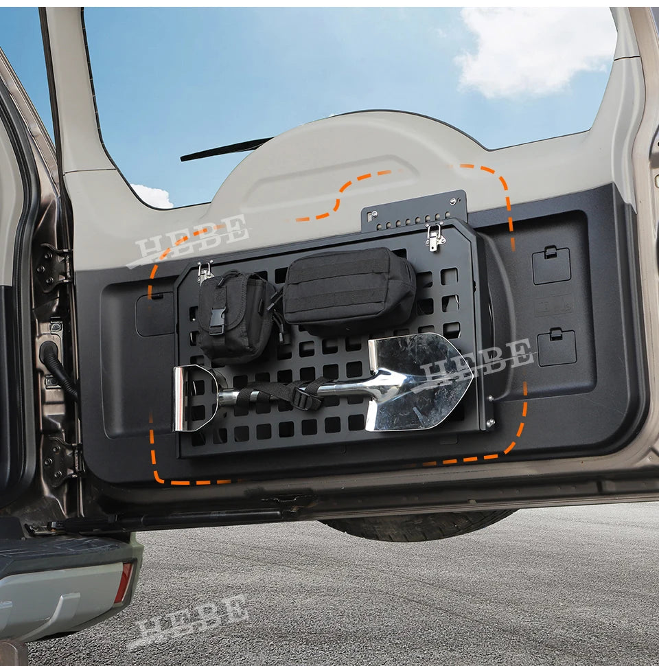 Hebe Car Double Layer Tailgate Shelf Trunk Storage