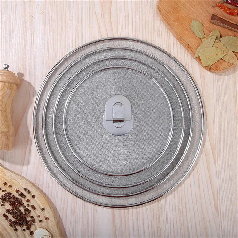 Dia 25/29/33cm Stainless Steel Splatter Screen Mesh Pot