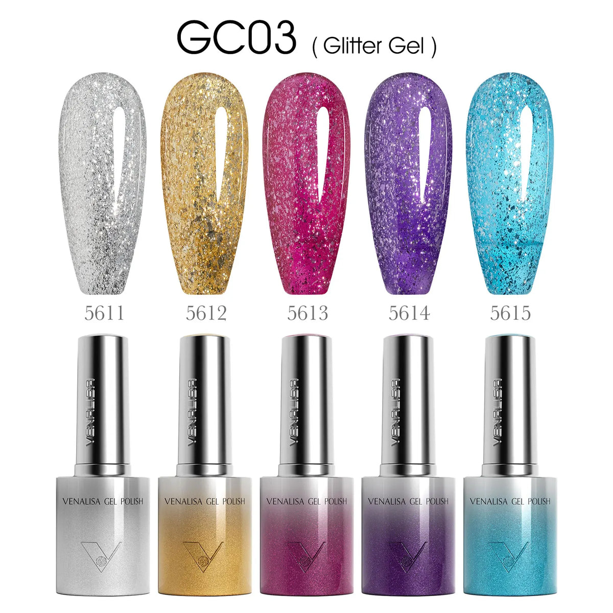 1pc Venalisa 10ml Nail Gel Polish Soft Texture