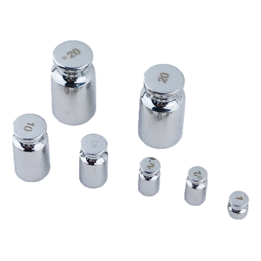 F1 Grade 24pcs 1mg-500g 304 Stainless Steel Digital