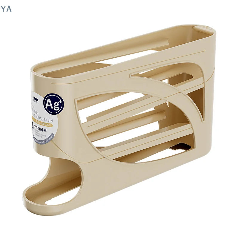 Ya Layers Automatic Rolling Egg Holder Rack Fridge